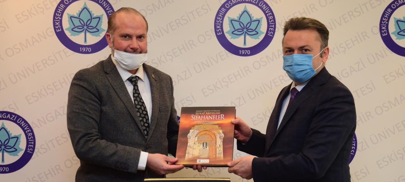 Üniversitemiz Rektörü Prof. Dr. Kemal Şenocak’a Uluslararası üniversiteler Birliği  ve İhya-Der’den Ziyaret