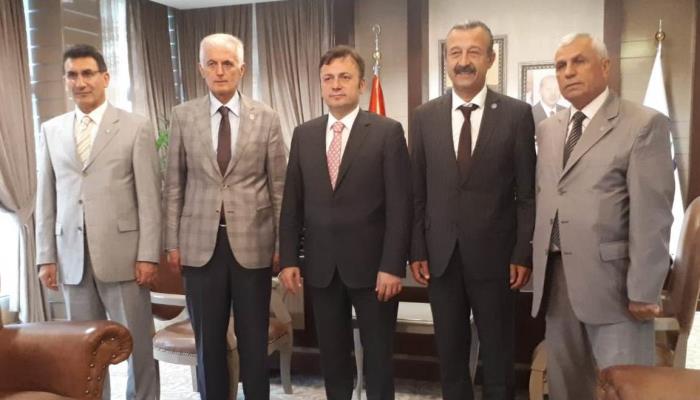 Eskişehir Milletvekili Arslan Kabukçuoğlu'ndan Üniversitemiz Rektörü Prof. Dr. Kemal Şenocak'a Hayırlı Olsun Ziyareti 