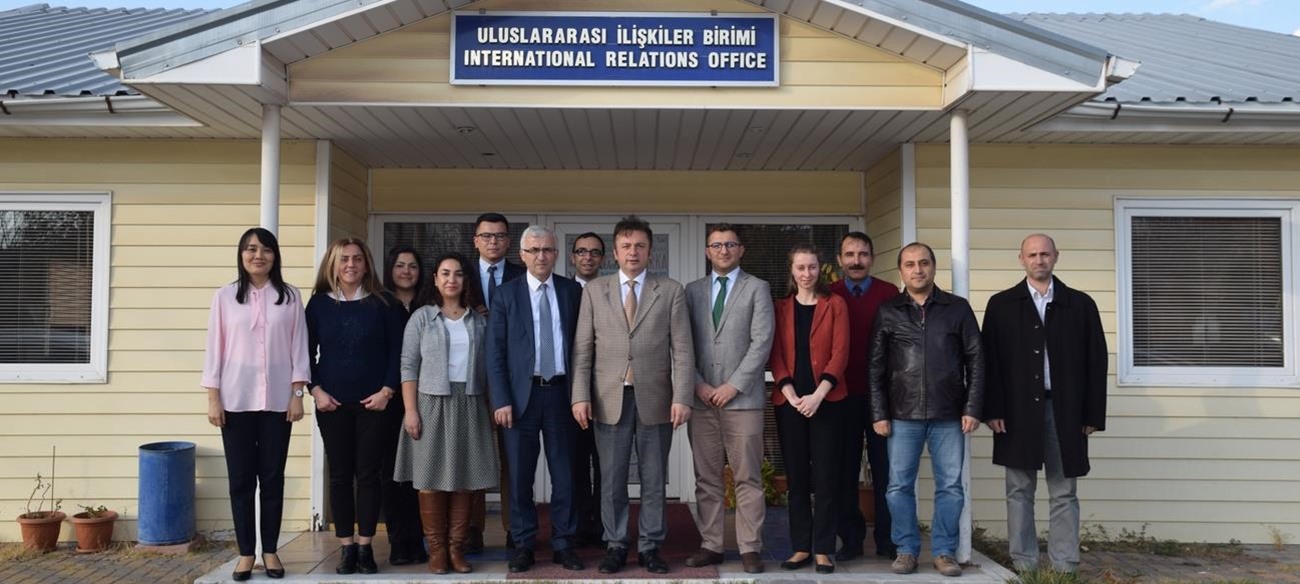 Rektör Prof. Dr. Kemal Şenocak’tan Uluslararası İlişkiler Birimine Ziyaret