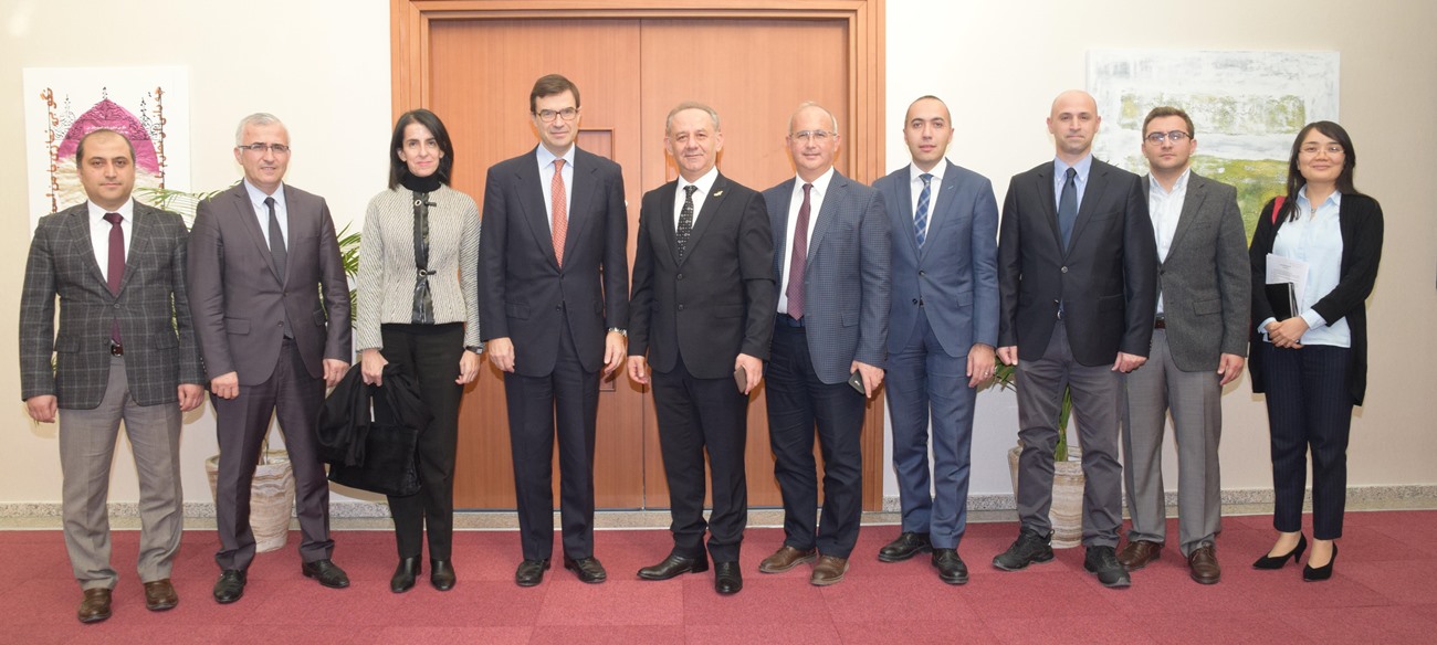 İspanya’nın Ankara Büyükelçisinden Üniversitemize Ziyaret