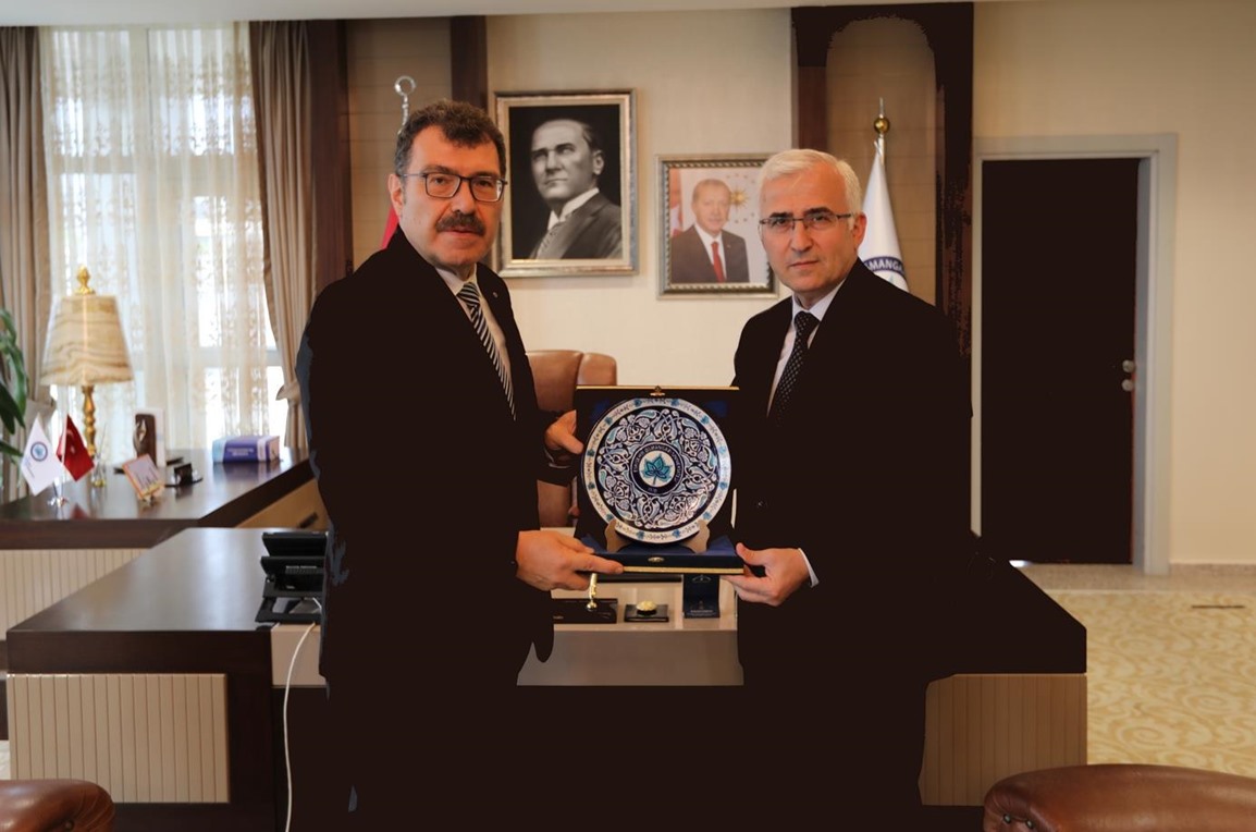 TÜBİTAK Başkanı Prof. Dr. Hasan Mandal'dan Üniversitemiz Rektörü Prof. Dr. Kamil Çolak'a Ziyaret
