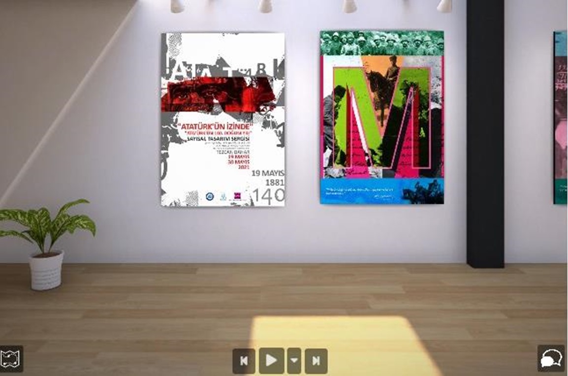 Çevrim içi Sanal Sergi: “Atatürk’ün İzinde”