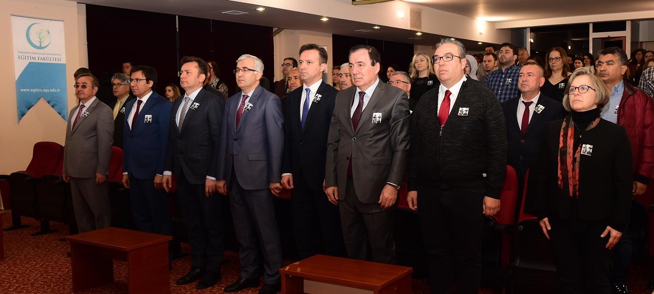 Üniversitemiz Eğitim Şehitlerini Andı