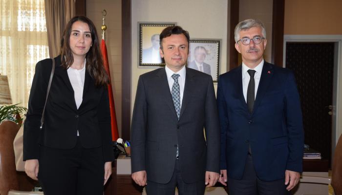 BEBKA Genel Sekreteri İsmail Gerim, Rektör Prof. Dr. Kemal Şenocak’a Tebrik Ziyaretinde Bulundu