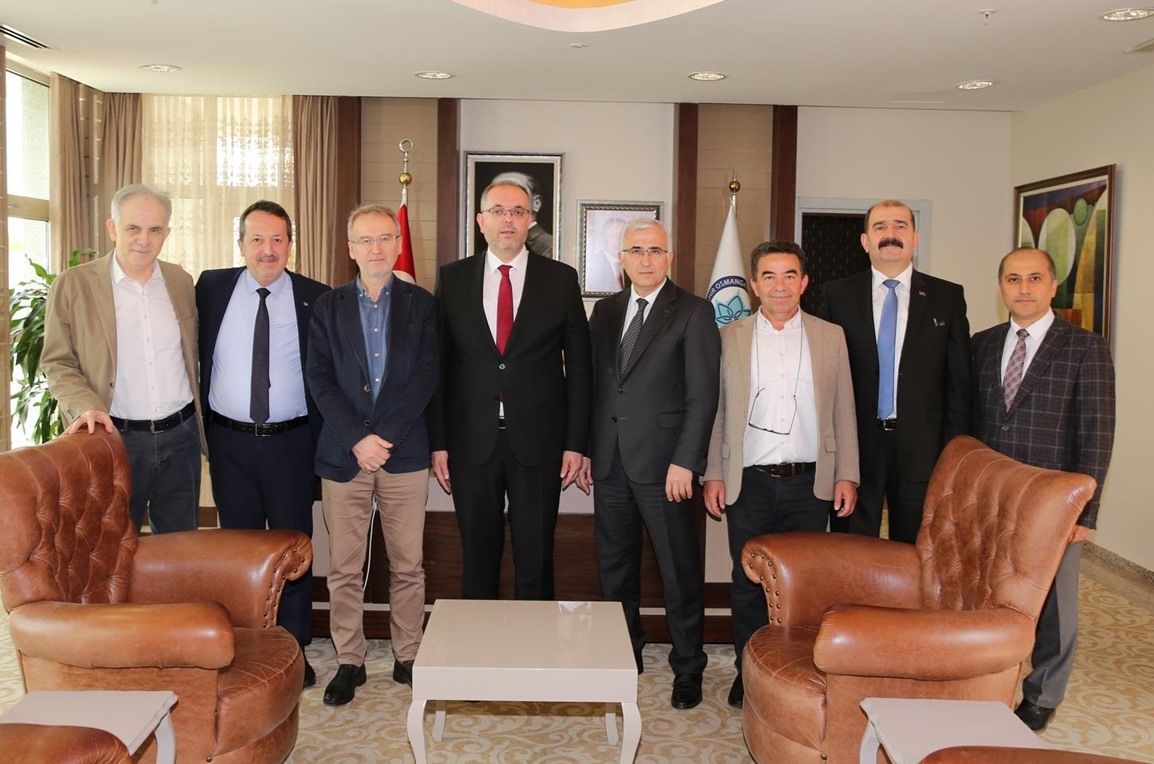 Milli Savunma Üniversitesi Rektörü Prof. Dr. Erhan Afyoncu'dan Rektör Prof. Dr. Kamil Çolak'a Ziyaret