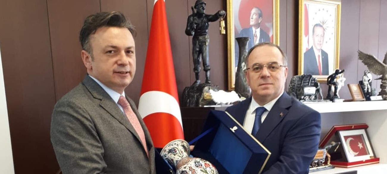 Üniversitemiz Rektörü Prof. Dr. Kemal Şenocak’tan Enerji ve Tabii Kaynaklar Bakan Yardımcısı Prof. Dr. Şeref Kalaycı’ya Ziyaret