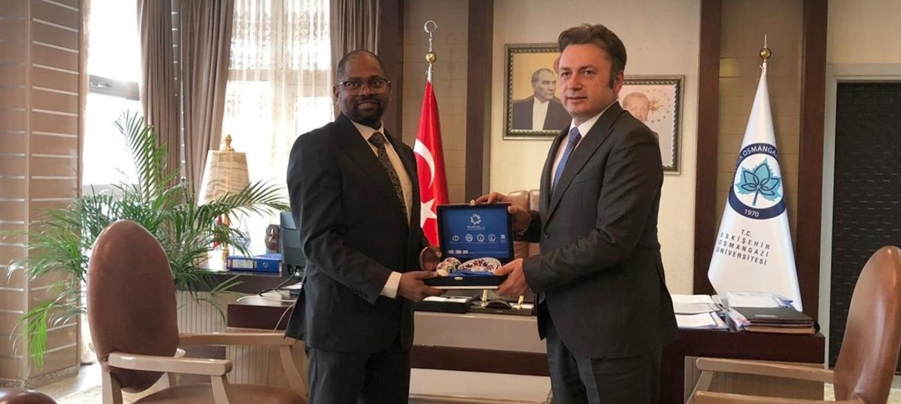 Zanzibar Devlet Üniversitesi Rektörü Prof. Dr. Idris Rai’den Üniversitemiz Rektörü Prof. Dr. Kemal Şenocak’a Ziyaret