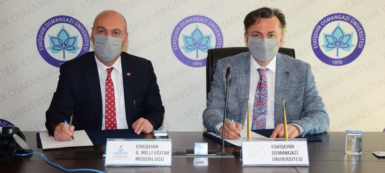Üniversitemiz ile Eskişehir İl Milli Eğitim Müdürlüğü Arasında İşbirliği Protokolü İmzalandı